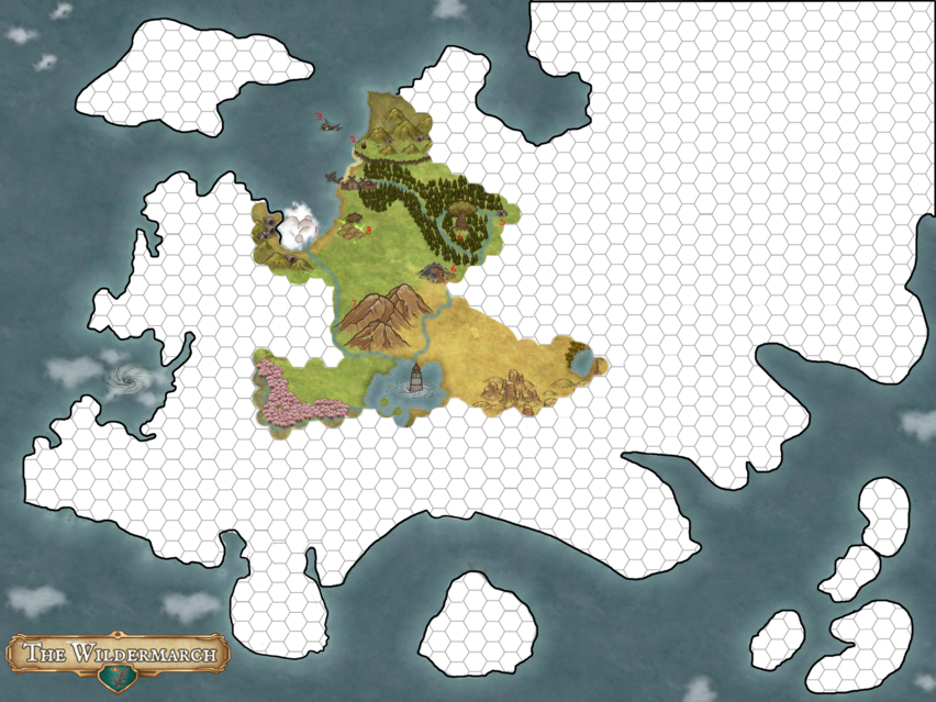 Map of the Wildermarch